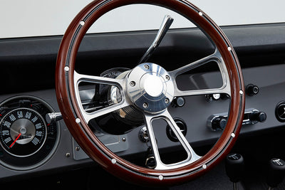 Classic Ford Bronco wheel and tire detail