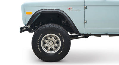 Classic Ford Bronco wheel and tire detail