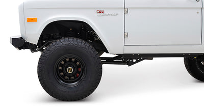 Classic Ford Bronco wheel and tire detail
