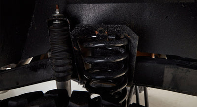 Classic Ford Bronco wheel and tire detail
