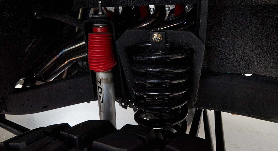 Classic Ford Bronco wheel and tire detail