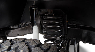 Classic Ford Bronco wheel and tire detail