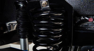 Classic Ford Bronco wheel and tire detail