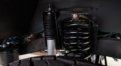 Classic Ford Bronco wheel and tire detail