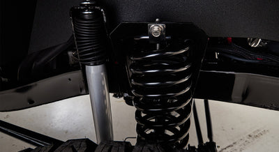 Classic Ford Bronco wheel and tire detail