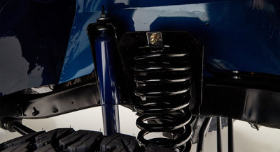 Classic Ford Bronco wheel and tire detail