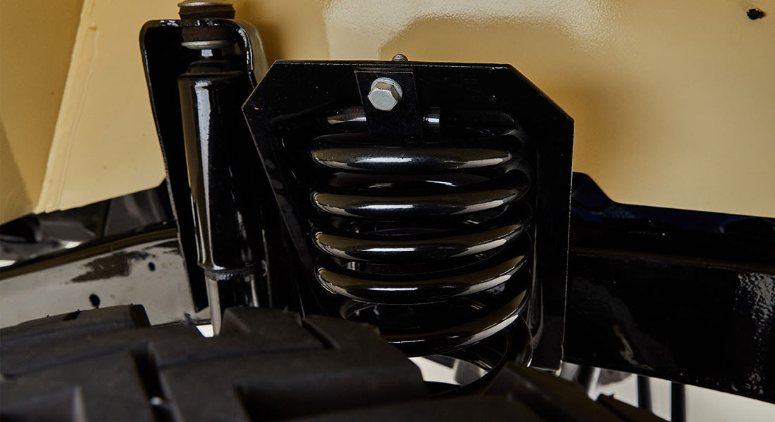 Classic Ford Bronco wheel and tire detail