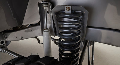 Classic Ford Bronco wheel and tire detail