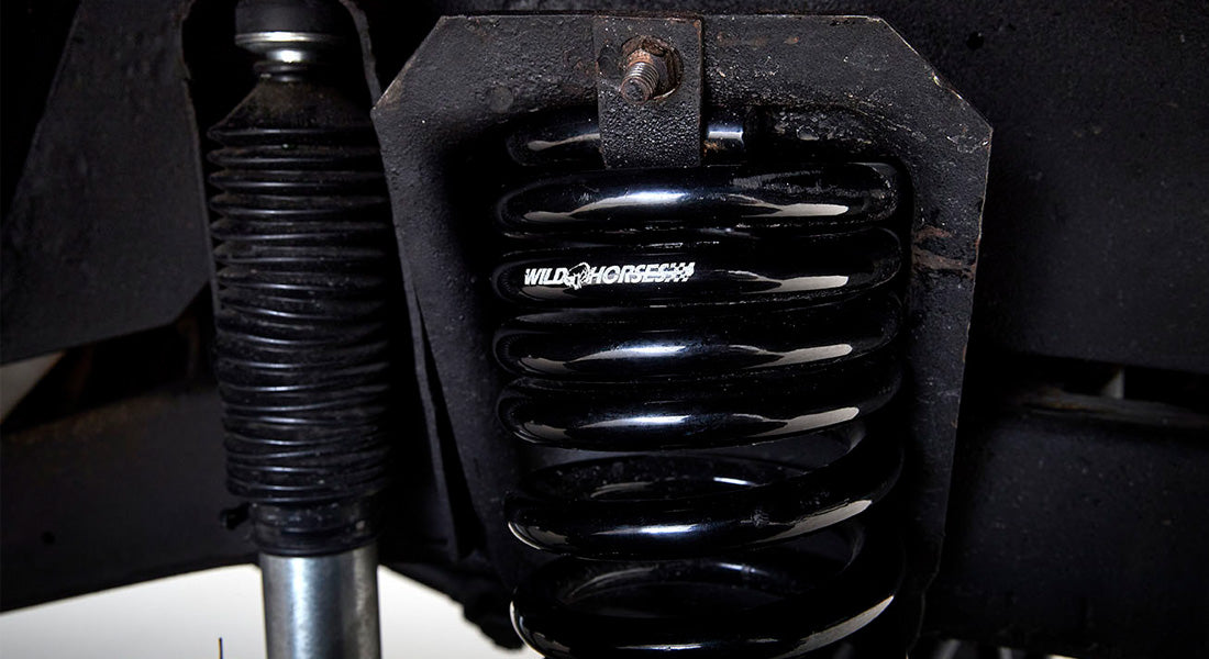 Classic Ford Bronco wheel and tire detail