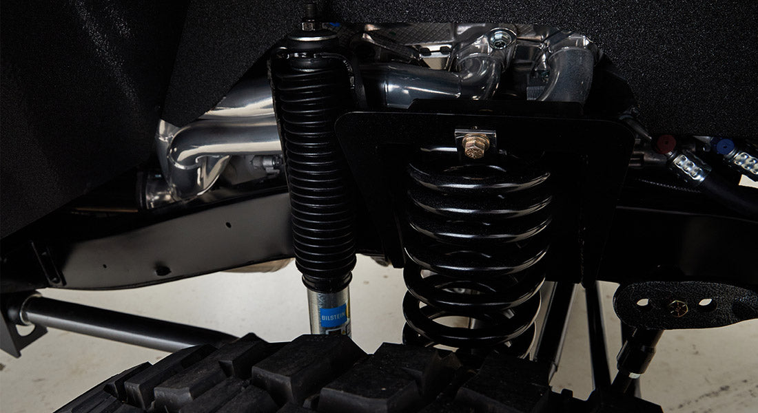 Classic Ford Bronco wheel and tire detail