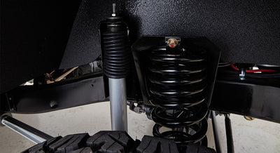 Classic Ford Bronco wheel and tire detail