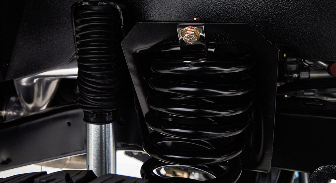 Classic Ford Bronco wheel and tire detail