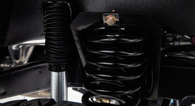 Classic Ford Bronco wheel and tire detail