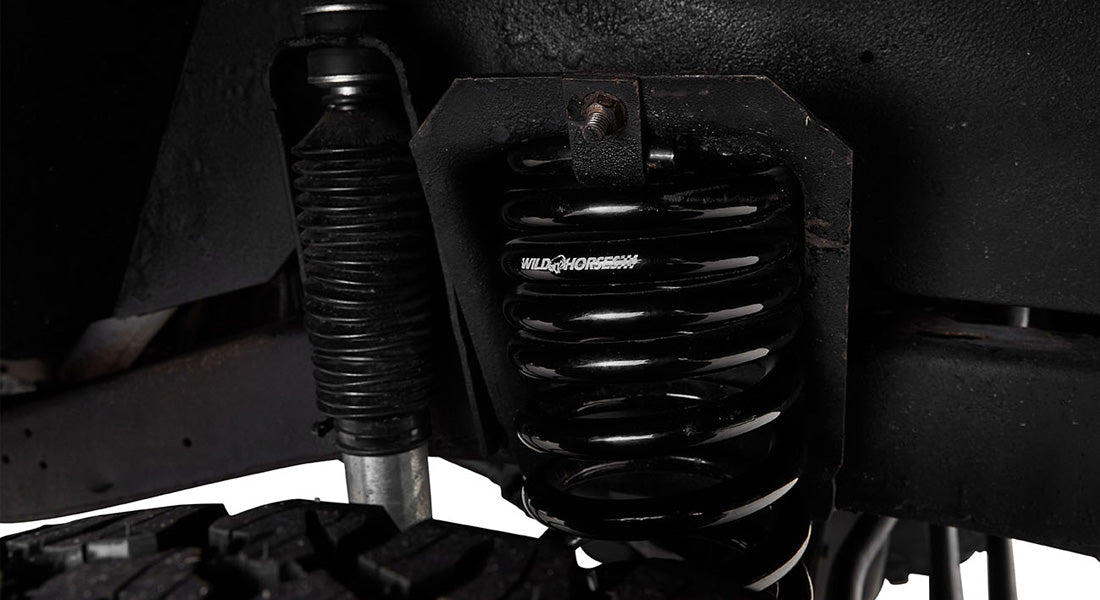 Classic Ford Bronco wheel and tire detail