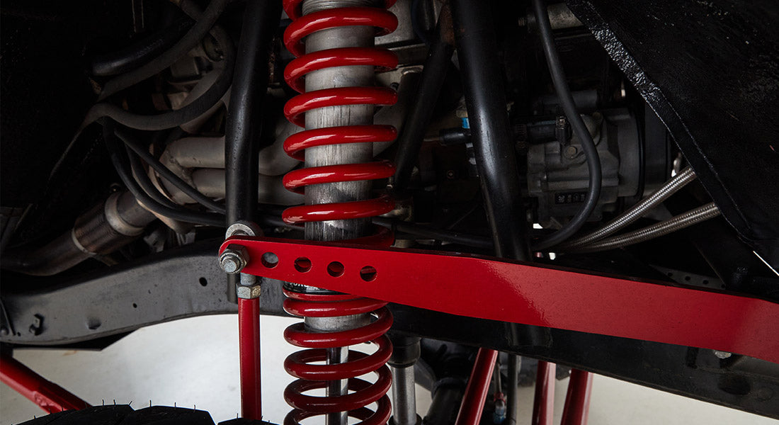 Classic Ford Bronco wheel and tire detail