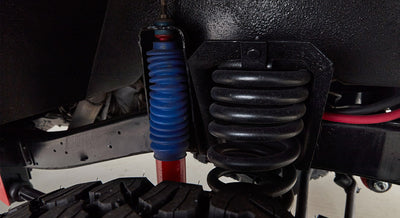 Classic Ford Bronco wheel and tire detail