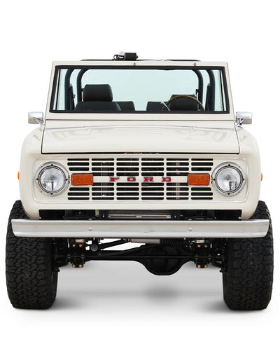 Classic Ford Bronco front view