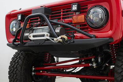 Classic Ford Bronco bumper detail